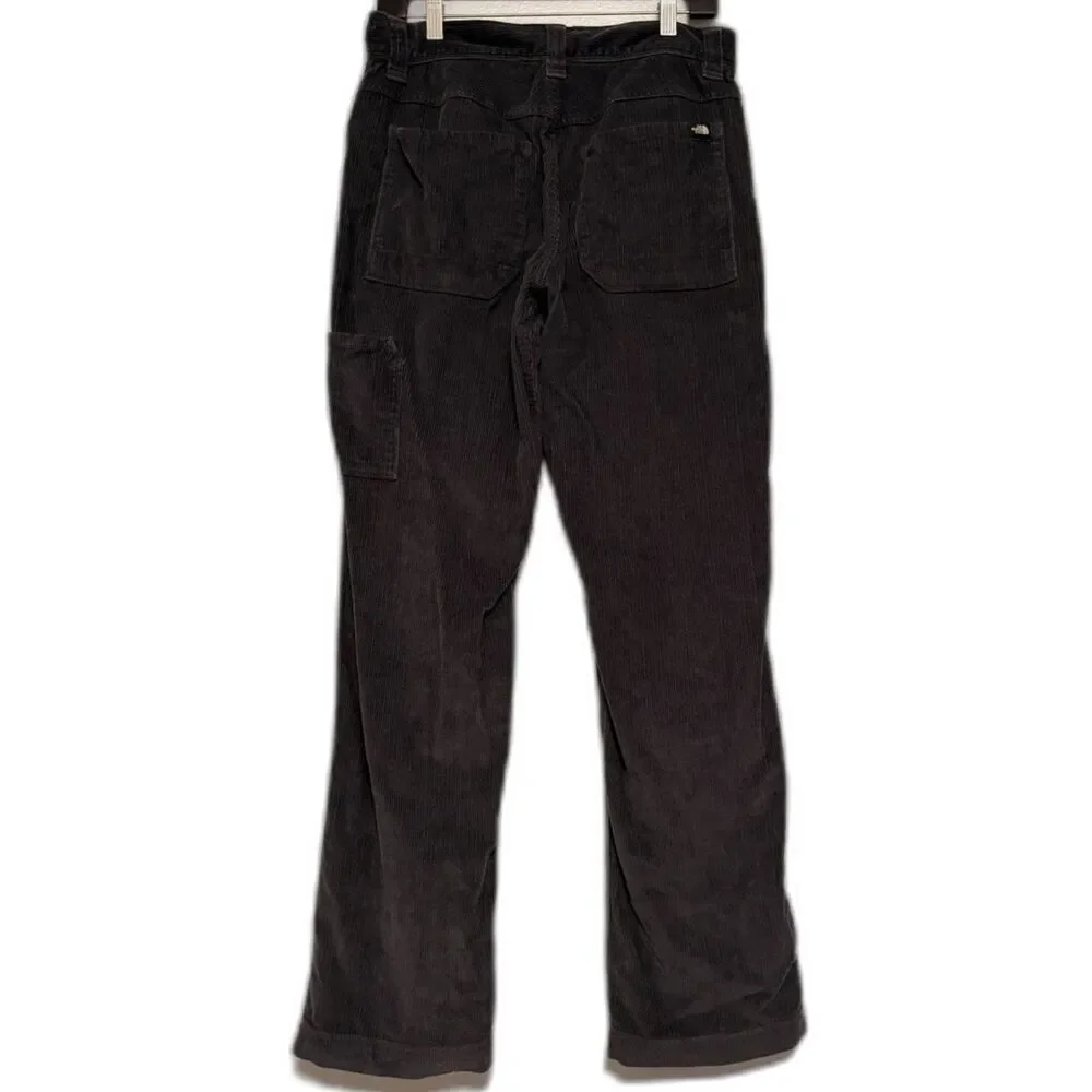 North Face Charcoal Gray Corduroy Utility Stretch Work Pants Men 30 R Gorpcore